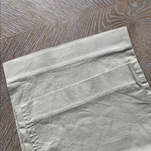 LIZ LANGE Maternity Elastic Cropped Kaki Pant 8 - Picture 2 of 6